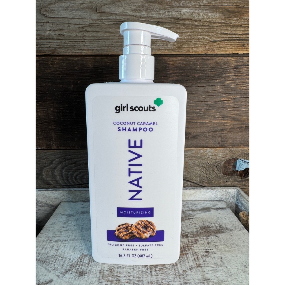 Native Girl Scouts Coconut Caramel Shampoo | RARE DISCONTINUED VAULT | MSRP $10